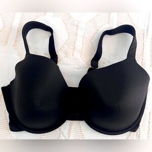 Joyspun Black 40DD Full Figure Bra Wide Strap Soft Essentials Everyday Fit